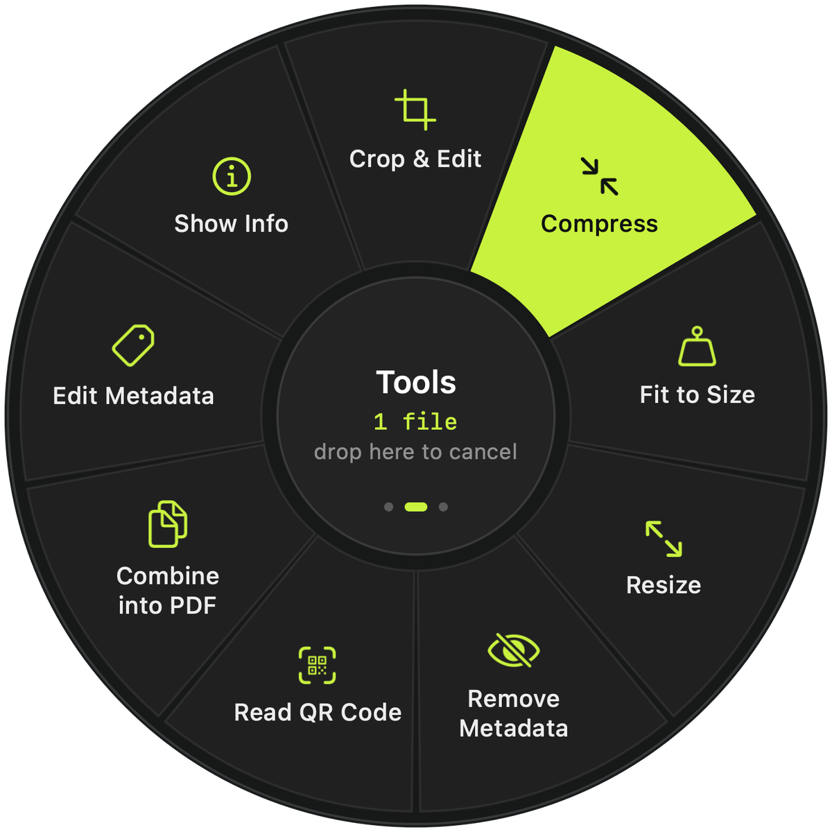 The Tools wheel